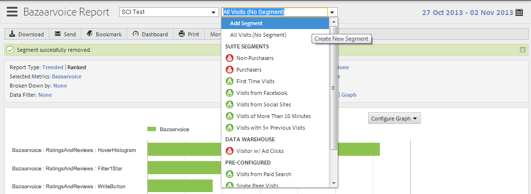 Add segment
