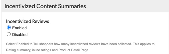image of content summaries option